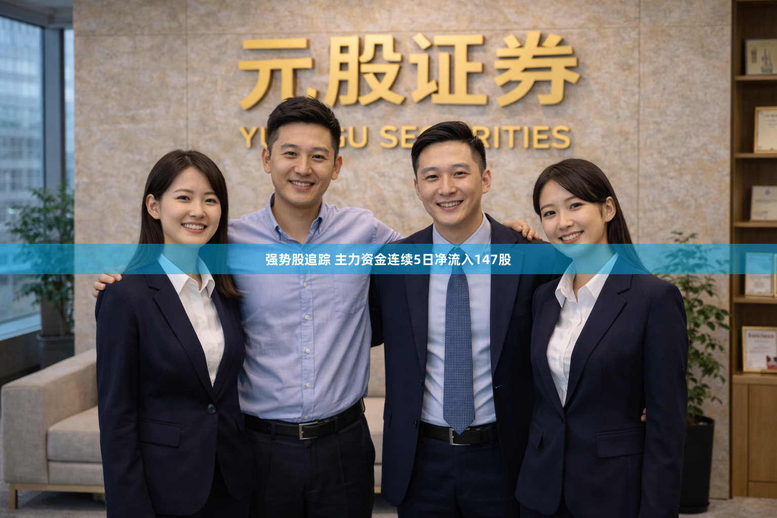 强势股追踪 主力资金连续5日净流入147股