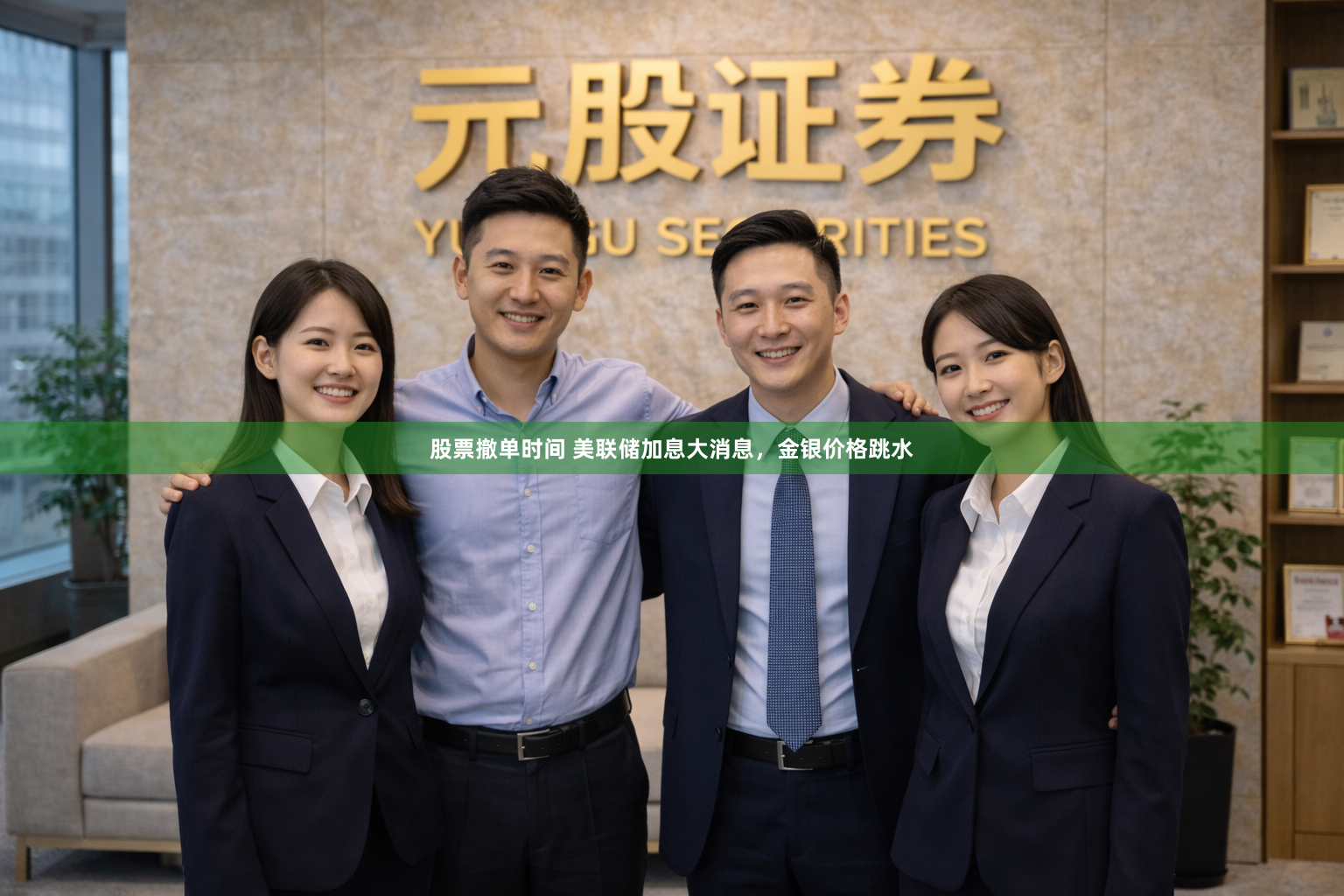 股票撤单时间 美联储加息大消息，金银价格跳水