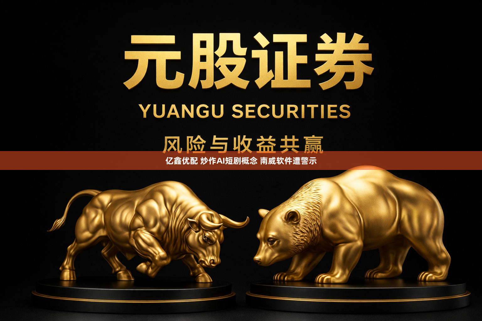 亿鑫优配 炒作AI短剧概念 南威软件遭警示